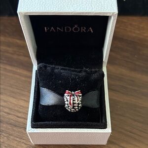 Authentic Pandora enamel and .925 ale Christmas Pinecone Charm